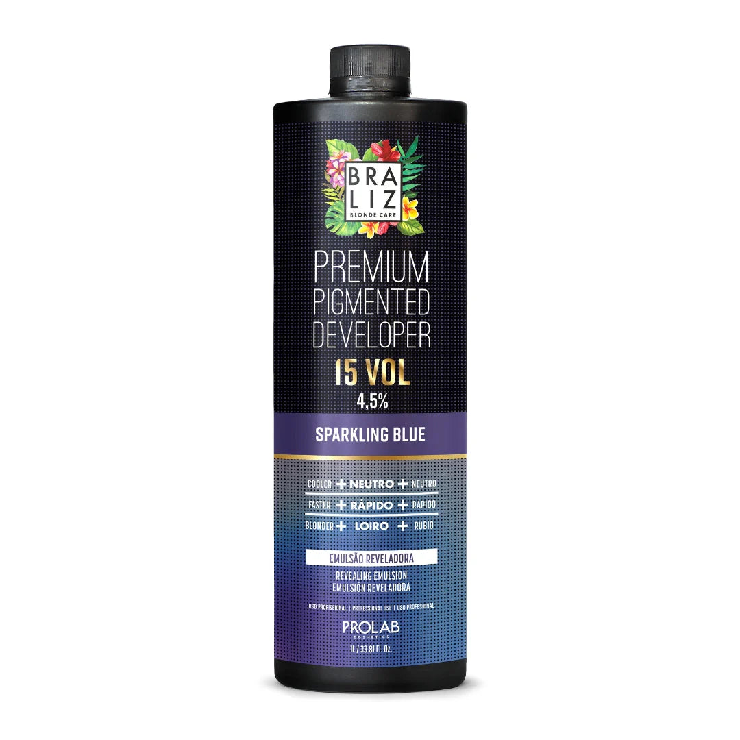 Braliz Blonde Care Developer Blue Pigmented